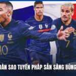 Mbappe cùng dàn sao tuyển Pháp