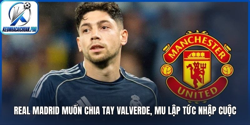 Real Madrid muốn chia tay Valverde